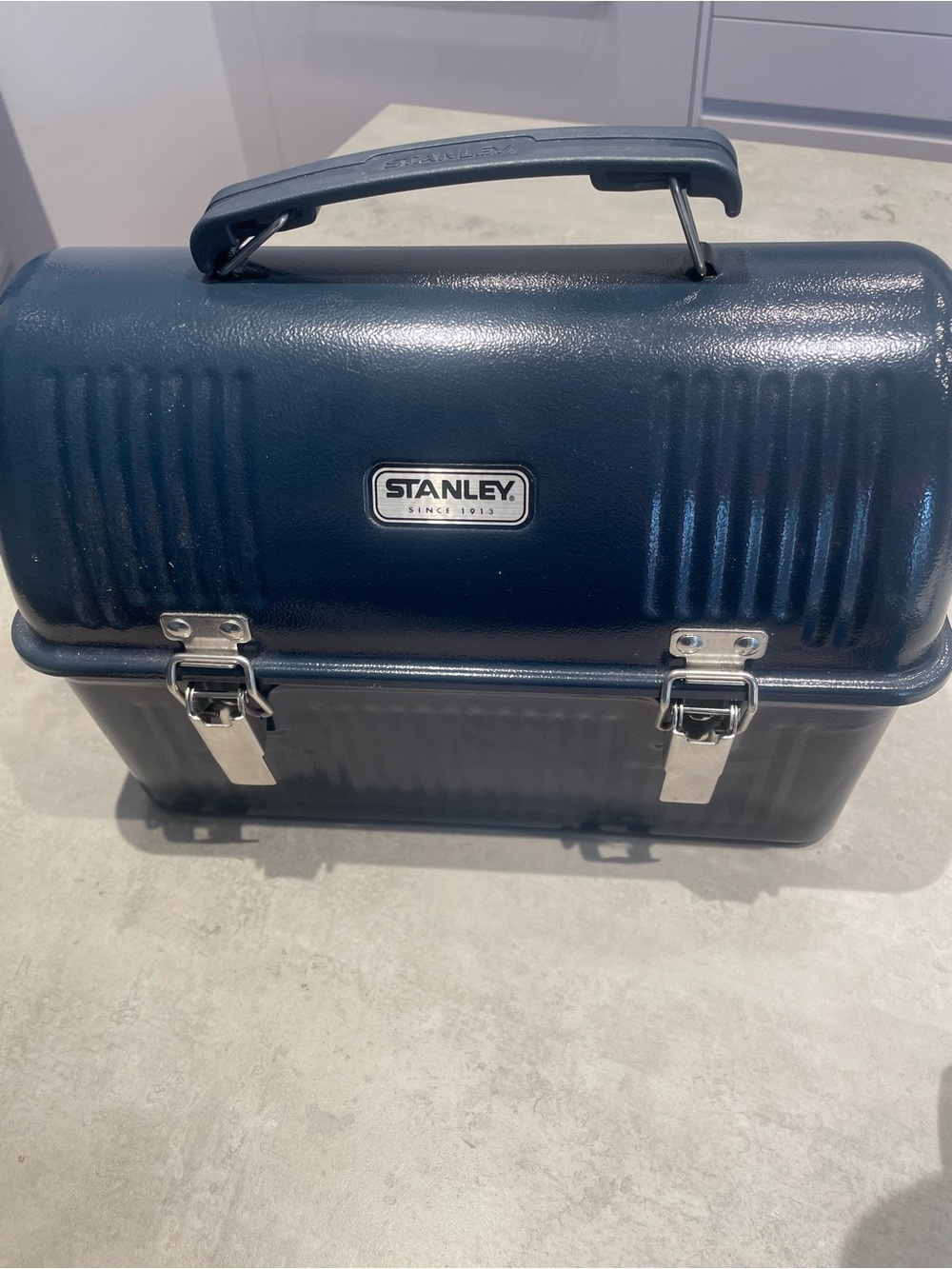 Stanley Navy Blue Hard-Body Toiletry/Travel Case
